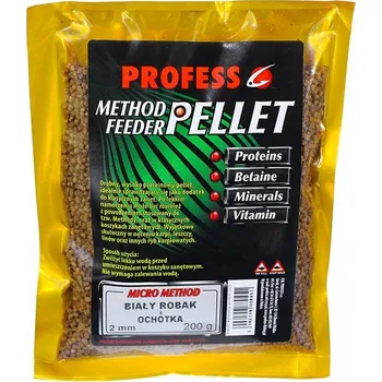 Návnada Profess pro plavanou a feeder 0,2 kg Micro pelety