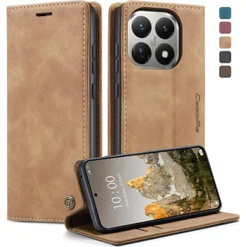 Pouzdro na tablet VSECHNONAMOBIL 124980 CASEME Peněženkový obal pro Xiaomi 15T světle hnědý