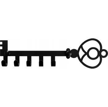 Věšák Šatní ramínko kovový Gockowiak černý