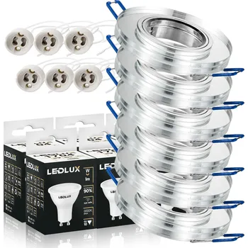 Bodové svítidlo Zápustné svítidlo LEDLUX 4,5 W GU10 zrcadlové