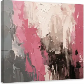 Obraz Obraz do ložnice, Abstrakce Minimalismus Textura Růžová 30x30