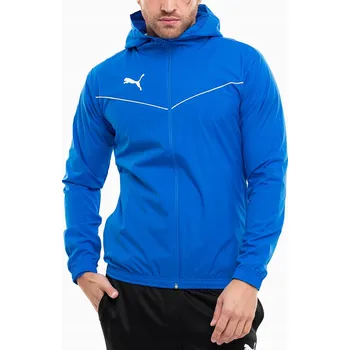 Pánská větrovka Pánská bunda Puma teamRISE All Weather Jacket modrá 657396 02 :L
