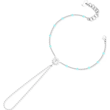 Náramek Náramek řetízkový se závěsem na prst Brosway CHANT BAH77