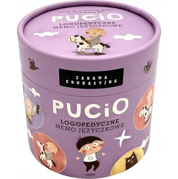 Obraz Vzdělávací hra Nasza Księgarnia Pucio Logopedické pexeso - jazykolamy