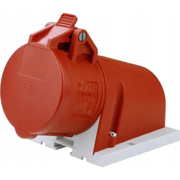 Elektrická zásuvka MENNEKES ZÁSUVKA PEVNÁ 16A 4P 6H 400V IP44 GS164