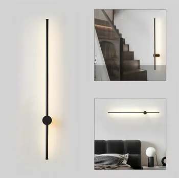 Nástěnné svítidlo LED Lampa 6W Nástěnné Svítidlo 60cm Rotace 90° Minimalistické Osvětlení