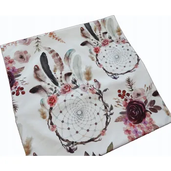 Povlak na dekorativní polštářek Bavlněný povlak na polštář 40 x 40 cm – Noční Lapač Snů