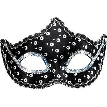 Widmann Škraboška černá hologram