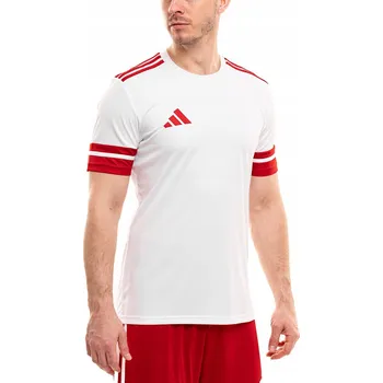 Pánské tričko ADIDAS SQUADRA 25 JSY (XXL) Pánské tričko Bílé