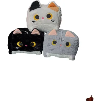 plyšák Kočka- krabice, plyš