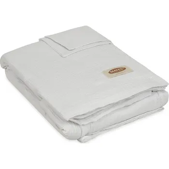 Povlečení Povlečení bavlněný mušelín 160x200 šedé 42