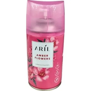 Osvěžovač vzduchu Aril osvěžovač vzduchu do místností Amber Flowers náhradní náplň 250 ml