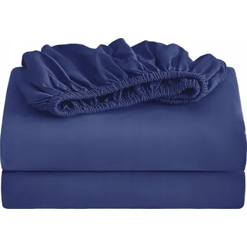 Prostěradlo Prostěradlo s gumou BestLowCost jersey 180 x 200 cm