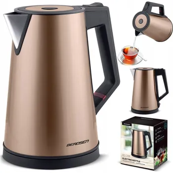 Rychlovarná konvice RYCHLOVARNÁ KONVICE BEZDRÁTOVÁ MÓDNÍ 1,7L BERDSEN 2200W