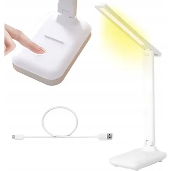 Lampička Stolní lampička Heckermann Bílá stolní lampa s výkonem až 7 W