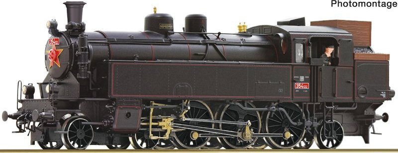ROCO 7100026 H0 Parní lokomotiva 354.1 Všudybylka, ČSD, Ep.III