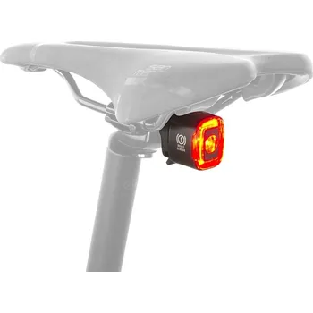 Cyklosvítilna Světlo zadní Author Cubus Brake USB CobLed 70 lm (černá/červené-sklo)