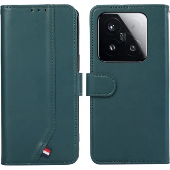 Pouzdro na mobilní telefon ABEEL 124975 ABEEL DELICATE Peněženkový obal Xiaomi 15T zelený