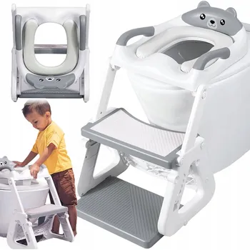 WC sedátko Nástavec na WC sedátko Bedee šedý