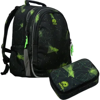 Set školních potřeb Školní batoh Ulitaa Origami – 2dílný set (pro 3.–5. třídu)