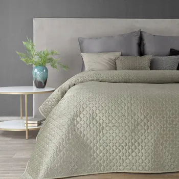 Přehoz na lůžko Přehoz na postel Eurofirany polyester 70 cm x 160 cm šedý