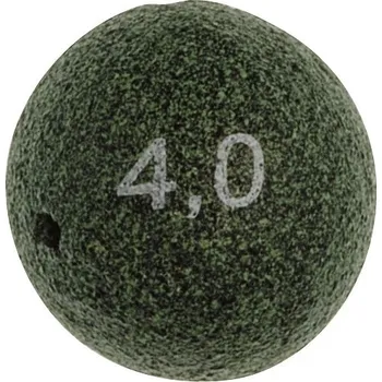 Umělá nástraha Olověné kuličky Bullet Drilled Green 5ks 4,0g