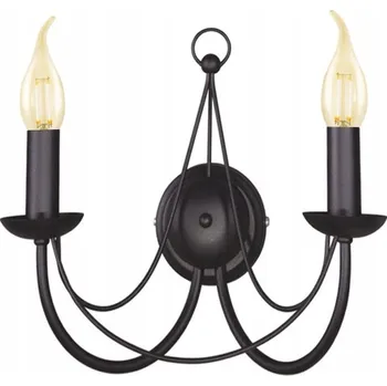 Nástěnné svítidlo Nástěnné svítidlo Kaja černé E14 60 W