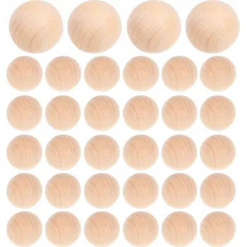 Dětské navlékací korálky DIY příslušenství pro korálky jednoduché dřevěné korálky kulaté dřevěné kuličky DIY řemeslné korálky