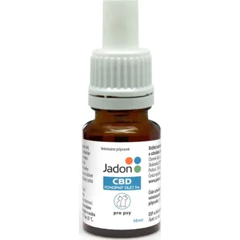 Jadon CBD konopný olej 5% pro psy 10 ml