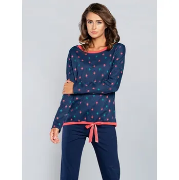 Dámské pyžamo Dámské pyžamo s dlouhým rukávem Lutnia - Italian Fashion