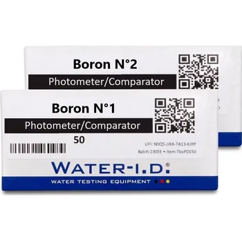 WATER I.D. Boron kit, Reagencie na měření boru