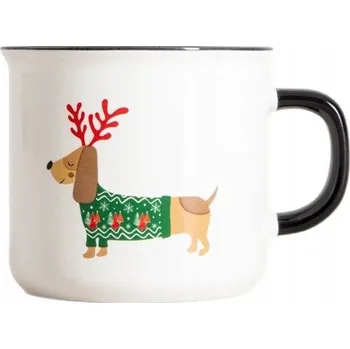 Hrneček RINGI s jezevčíkem malý 0,3 l HOMLA