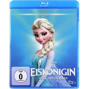 Blu-ray film Frozen na Blu-ray disku