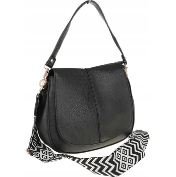 Kabelka Andrea Massi kabelka eko kůže černá