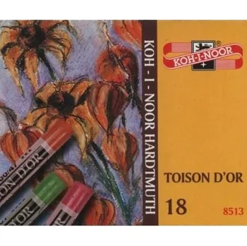 Pastelka Pastelky Koh-I-Noor pastelové 18 ks