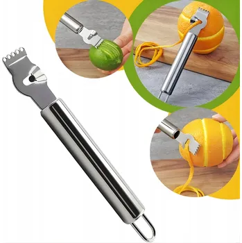 Struhadlo Barmanská struhadlo Zester TSG-70 na citrusy a kůru Nerezová Ocel