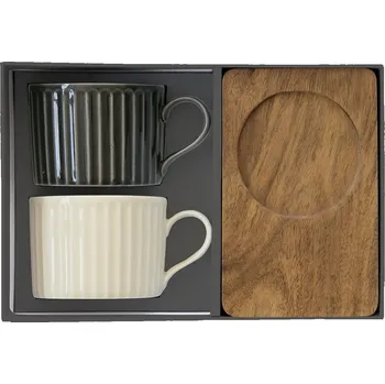 jídelní souprava Easy Life Porcelánové šálky a podšálky Take A Break Design 3