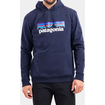 Pánská mikina Mikina Patagonia P-6 Logo Uprisal Hoody modrá vel. XS