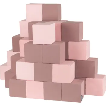 ostatní stavebnice MĚKKÉ pěnová stavebnice XXL pro děti, barevné, 48 ks