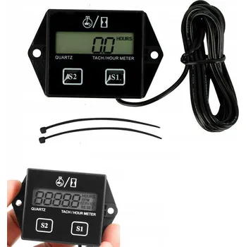 Vrták Digitální otáčkoměr pro řetězovou pilu, voděodolný tachometr