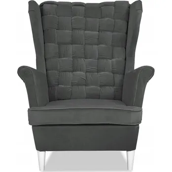 Křeslo Křeslo ušák Family Meble šedé