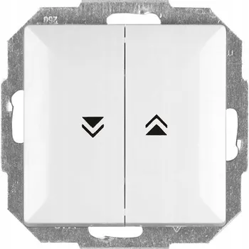 vypínač Žaluziový vypínač pod omítku Abex bílý WP-11P