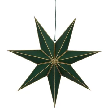 Vánoční dekorace Vánoční dekorace hvězda, 18 × 60 cm, zelená 1181463