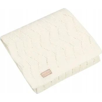 Dětská deka Dětská deka Ander pro miminko bavlna AUSILIA CREAM 75x100 cm