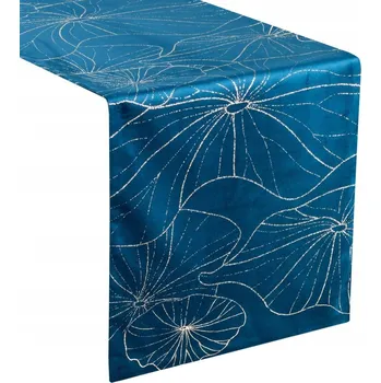 Obraz Běžec v odstínech modré 220 x 35 cm