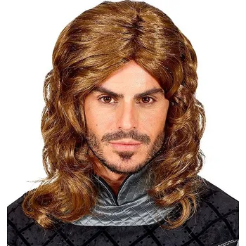 Karnevalová paruka Widmann Paruka rytíř hnědá