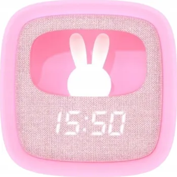 Budík Budík Hodiny Digitální Budík pro Děti Billy Clock MOB Růžový