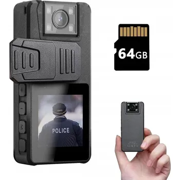 Zabezpečení domácnosti Kamerka do Noszenia z Nagrywaniem Audio
