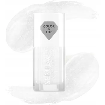Lak na nehty SEMILAC TOP lak na nehty SILVER BLUSH 7 ml