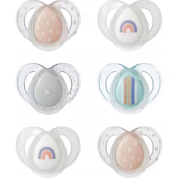 Symetrický silikonový Dudlík Tommee Tippee 6 měsíců +